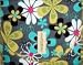 Snack Taxi Sandwich Sack (Far Out Floral-Gray)