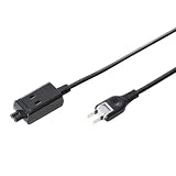 サンワサプライ アウトレット ACアダプタ用コネクタ付タップ 2P 1個口 TAP-M4D1 箱にキズ、汚れのあるアウトレット品です。