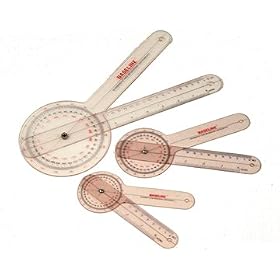 Baseline Plastic Goniometers - 360 Degree ISOM (STFR)