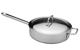 Demeyere Apollo 9-1/2-Quart Saute Pan with Lid