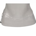 Belly Waist Chain Sterling Silver Length 33 inches
