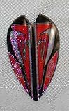 3 sets Retro, Red/Black/Silver, X-flights - Larger Size