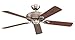 Ellington Ceiling Fans Beaufort Model BFT52AN5 in Antique Nickel. Indoor fan.