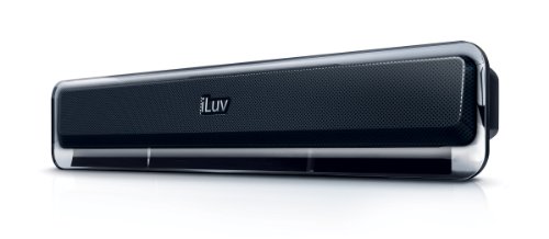 iLuv Mini Clip Speaker for Mac/ PC and Laptops (iSP130BLK)