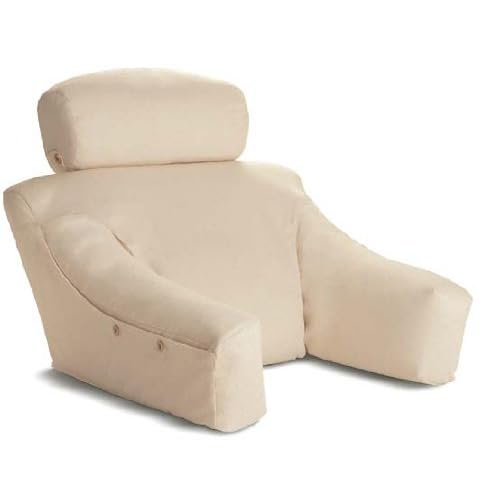 Cequal - BDLF-NAT-H - Bedlounge Hypoallergenic Fill Bed Reading Pillow - Natural - Regular