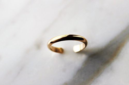Half Round 14K Gold Filled Toe Ring