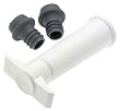 Vacu Vin 3-Piece Wine Saver Pump and Stopper Gift Pack, White