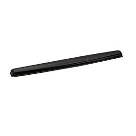 Fellowes Crystals Gel Keyboard Wrist Support - Black