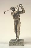 Male Golfer Statue - Golf Swing Completed