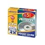 Memorex Pocket 8cm CD-RW - 210MB 1x-4x 5 Pack Slim Jewel Case