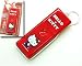HELLO KITTY Mobile Life 電池交換式携帯充電器 DoCoMo/Soft Bank用 レッド