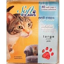 Soft Paws / Soft Claws for Cats - Medium Pink