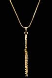 Flute Necklace - Gold