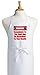 Complaints To The Cook Funny Novelty Apron, White, One Size Fits Most