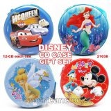 Pack of 5 Including Cars,Mickey Mouse,Tinker Bell,Winnie the Pooh and Ariel Cd Case!!!!!