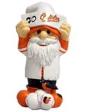 Baltimore Orioles Second String Thematic Garden Gnome