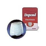 Depend Fitted Brief with EasyGrip Tapes - Small/Medium 33 - 41