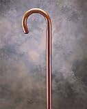 Rosewood Finish Wood Cane with Round Handle