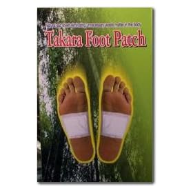 72 Takara Detox Foot Patches - Japanese Detoxification Foot Pads Detoxify The Body While You Sleep. More Restful Sleep, Reduce Fatigue, Remove Toxins.