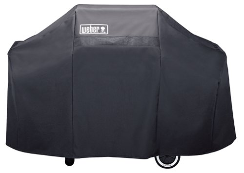 Weber 9857 Premium Gas Grill Cover Fits Genesis Silver B, Genesis 1000, Spirit 700, Weber 900
