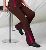 Dickies W Collection (Fuller Cut) Inset Flare Leg Scrub Pant (XS-5X) in Assorted Colors.