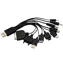 10In1 Universal Multi Usb Cable Car Charger For mobile iPhone iPod PSP Nokia