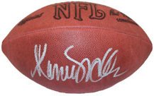 Marcus Allen Signed Raiders Football