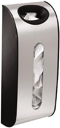 3 x simplehuman Wall Mount Grocery Bag Dispenser, Steel 1 ea