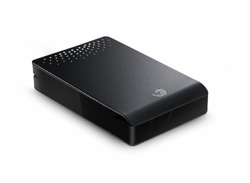 Seagate FreeAgent Go 1 TB USB 2.0 Portable External Hard Drive ST910004FAA2E1-RK (Tuxedo Black)