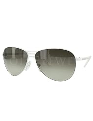 Fendi FS 5194 105 White Grey Brown Grey Gradient Sunglasses by Fendi