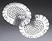 [Item]: Eye Shield Aluminum [Additional Info]: Eye Shields Protect the Eye From Light and Trauma. Heavy-duty aluminum pads are perforated for air circulation. Available with or without cloth cover, which provides added comfort.