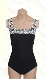 It Figures! C cup and Up Collection (larger bra cup) Cross Culture Tank Style Swimsuit RETAIL VALUE $112