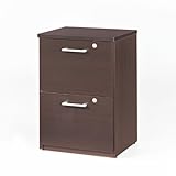 IMAGE OF Cascade Two Drawer File Pedestal Coffee Finish