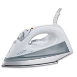 Dampfbügeleisen weiß 230V/1400W mit Edelstahlsohle zum Dampf- und Trockenbügeln