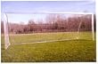 8'H x 24'W x 3'D x 8'B Official Full Size Square Goal
