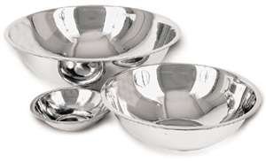 Royal Industries ROY MIXBL 3  3 Qt Stainless Steel Mixing Bowl
