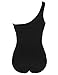 Saslax Inspired Fashion Figures Jena OTS One Piece Maillot Mesh Swimsuit (XXL, 8995-Black)