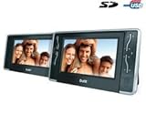 DJIX PVS 702-30 Twin-screen Portable DVD Player