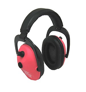 New Pro Ears Pro 300 NRR 26 Pink Hearing Protection High Frequency Hearing Loss Behind The Headband