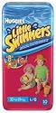 Huggies Little Swimmers Disposable Swimpants Swim Diapers, Size Large, Fits 32+ lbs, Case of 40 (4 bags of 10)