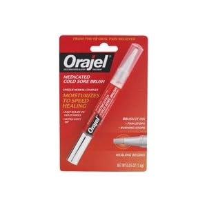 Orajel Medicated Cold Sore Brush .05 oz (1.6 g) by Orajel