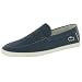 LACOSTE Harisson Slip On Moccasin Loafers Mens Shoes Blue Size 9.5