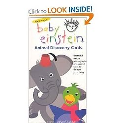 BABY EINSTEIN ANIMAL DISCOVERY CARDS