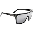 Spy Flynn Sunglasses - Spy Optic Look Series Casual Wear Eyewear w/ Free B&F Heart Sticker Bundle - Black with Matte Black/Grey with Black Mirror