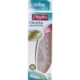 Playtex Baby Drop-Ins Premium Nurser Baby Bottle230 - 295 ml (3-Pack)