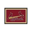 St. Louis Cardinals 5 4" x 7 8" Team Spirit Area Rug
