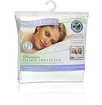 Protect-A-Bed Premium Waterproof Pillow Protector, Standard Pillow Size (21x27 in.)