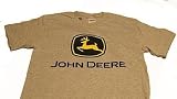 John Deere Sport Grey T-Shirt w/ Construction Logo