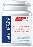 Iceland Health Immunity Plus with Omega3 Gelcaps-60 Ct Sealed Freshest Bottles Ships Now
