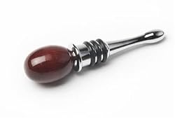 True Fabrications Cherry Wooden Bottle Stopper